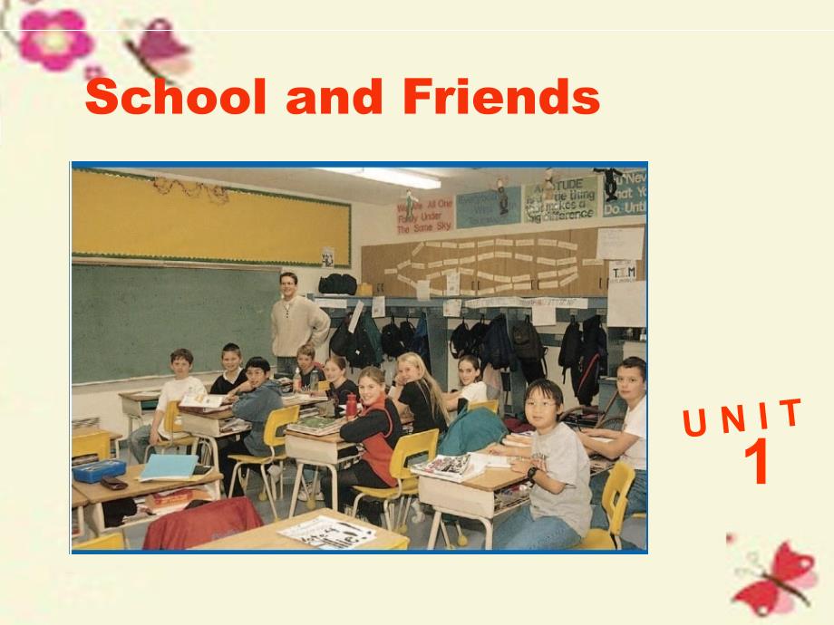 七年级英语上册 Unit 1 School and friends Lesson 1 Hello课件 （新版）冀教版_第1页