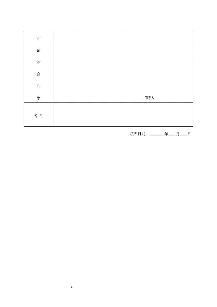 （求职简历模板）某妇科医院招聘简历表(DOC 67页)_第5页