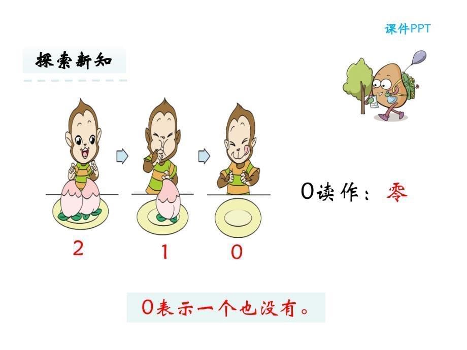 人教新课标一年级上册数学 0的认识和0的加减法 (共26张PPT)_第5页