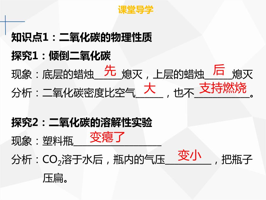 tomAAA2018年秋九年级化学上册 第六单元 碳和碳的氧化物 课题3 二氧化碳和一氧化碳 第1课时 二氧化碳优质课件 （新版）新人教版_第4页