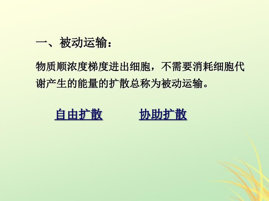 2019高中生物 专题4.3 物质的跨膜运输的方式同步优质课件 新人教版必修1_第2页