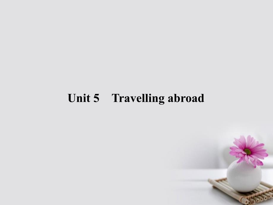 2018届高三英语总复习 第一部分 回归教材 Unit 5 Travelling abroad课件 新人教版选修7_第3页