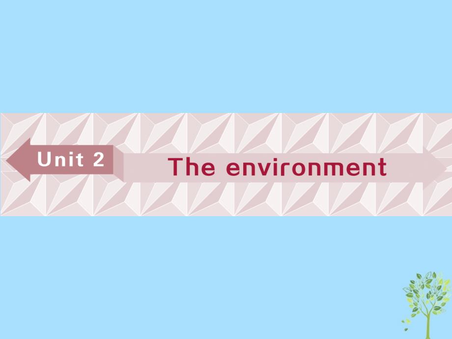 （江苏版）2019届高考英语一轮复习 第一部分 基础考点聚焦 Unit 2 The environment优质课件 牛津译林版必修5_第1页