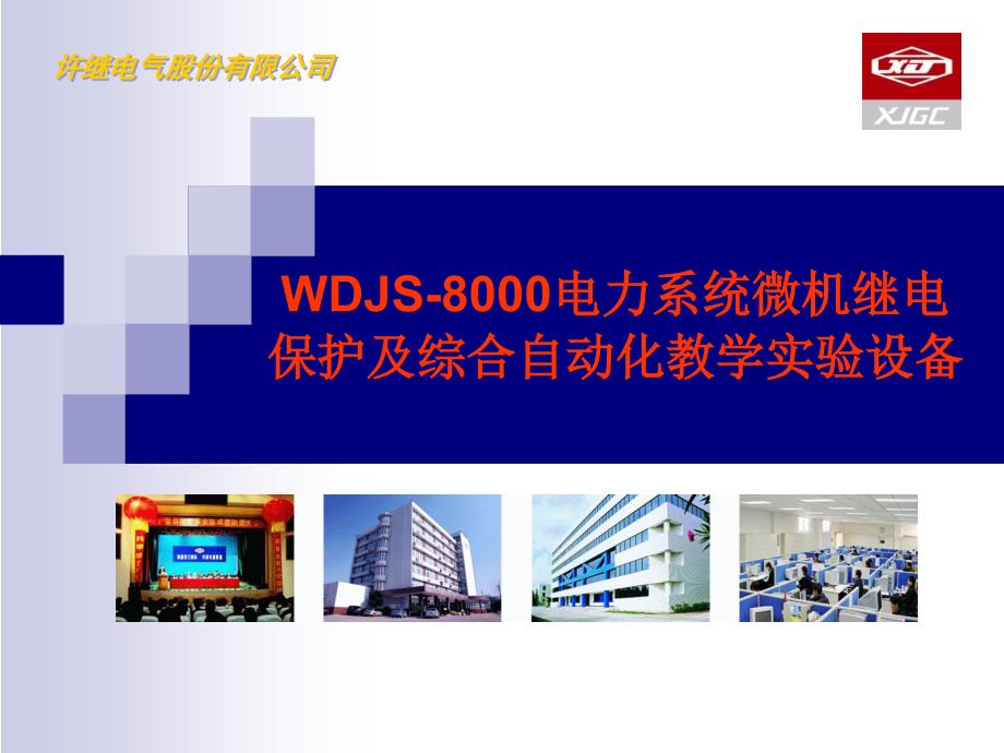 WDJS-8000电力系统微机继电保护及综合自动化教学实验设备-医学资料_第1页