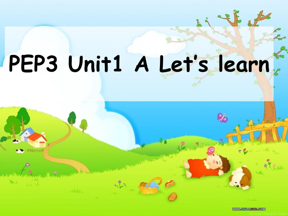 人教（PEP）四年级上册英语Unit1-My classroom Let's learn A (共28张PPT)_第1页