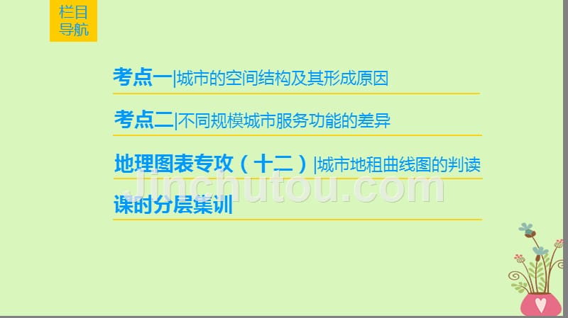 2019版高考地理一轮复习 第6章 城市的空间结构与城市化 第1节 城市的空间结构课件 中图版_第2页