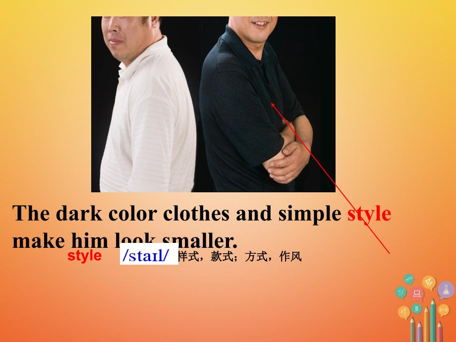 广东省清远市佛冈县龙山镇八年级英语下册 Unit 8 Our Clothes Topic 1 We will have a class fashion show Section C课件 （新版）仁爱版_第2页