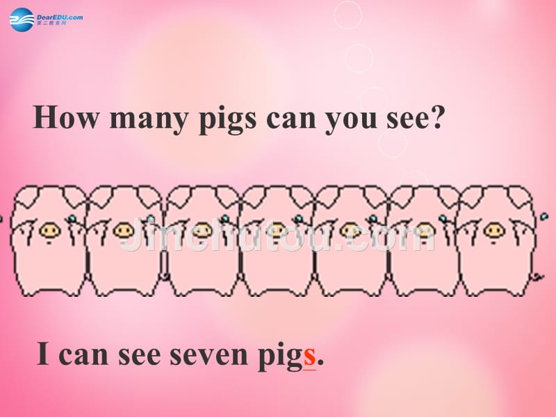 三年级英语（下册） Unit 2 lesson9 How Many？课件 冀教版（三起）_第5页