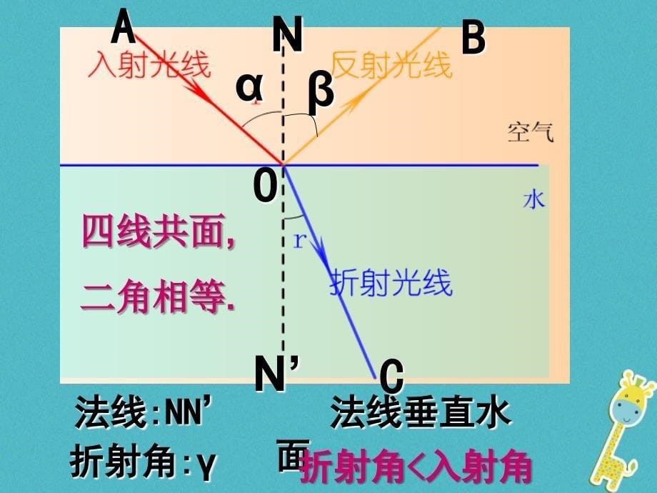 八年级物理上册 3.4《光的折射》课件1 鲁教版五四制_第5页