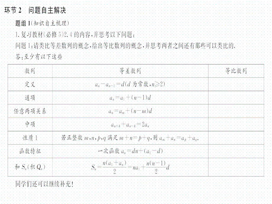 2019高考数学复习配套课件：3.2 等比数列及其前n项和_第4页