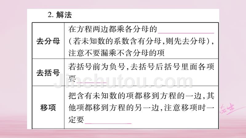 （达州专版）2018中考数学总复习 第一轮 考点系统复习 第2章 方程组与不等式组课件_第4页