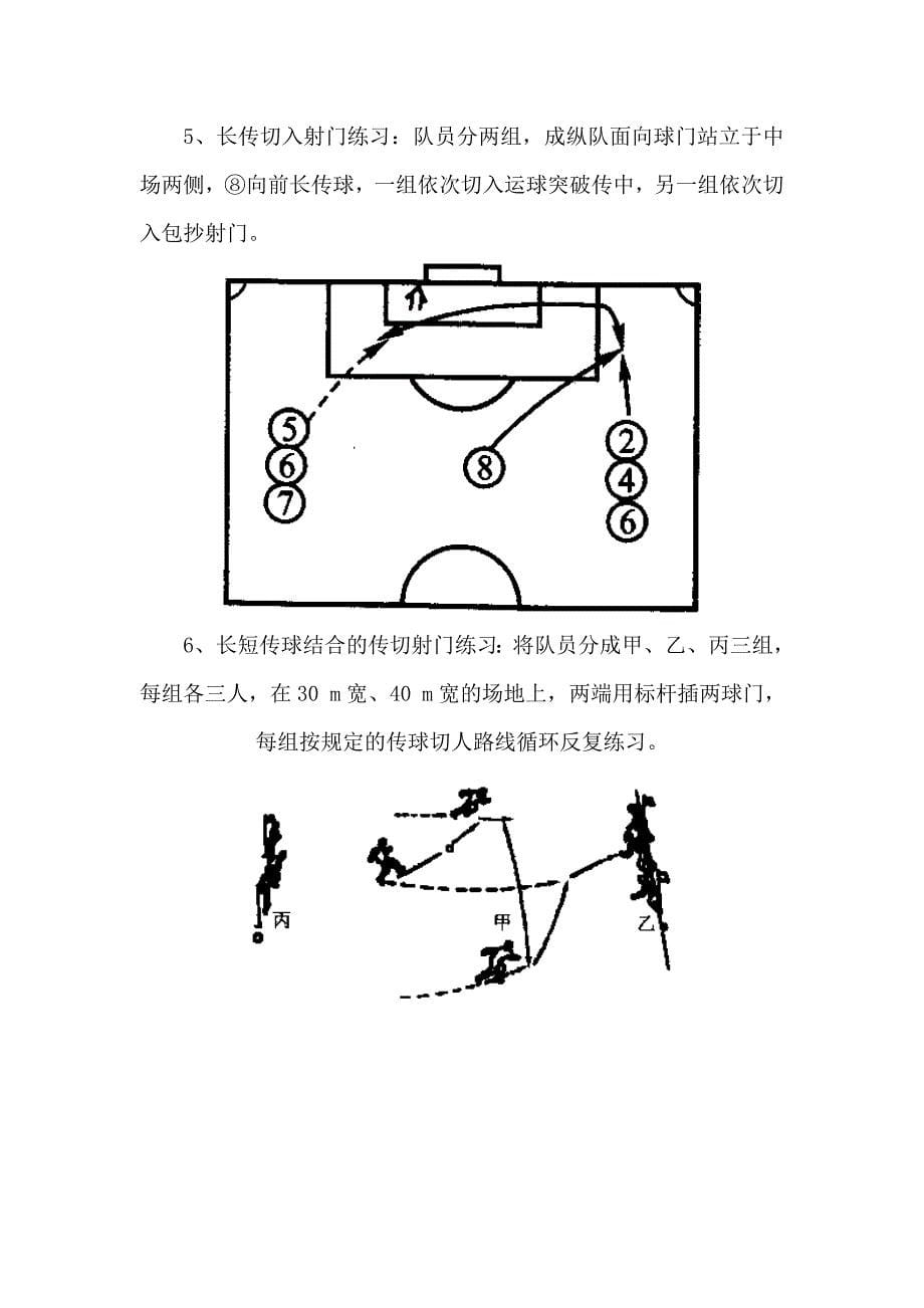 中学生足球训练专业知识笔记_第5页