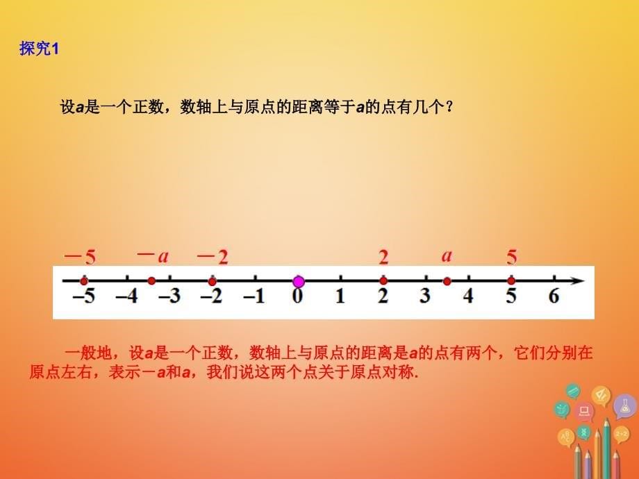 七年级数学上册 1.2 有理数 1.2.3 相反数课件 （新版）新人教版_第5页