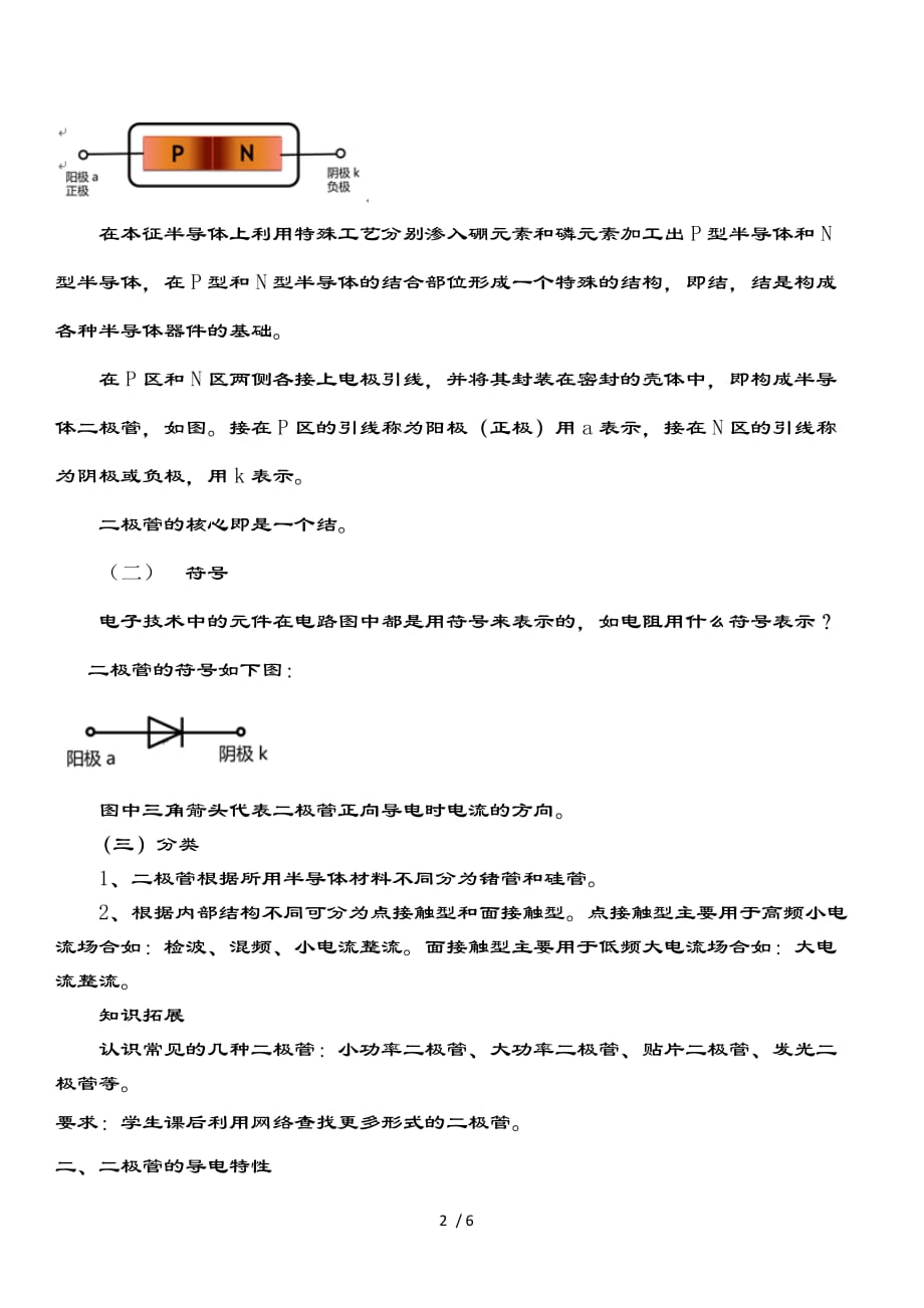 电子技术基础二极管的基础知识_第2页