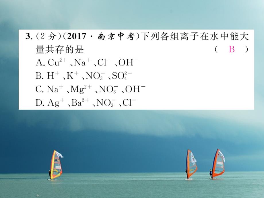 2018春九年级化学下册 双休作业（七）作业课件 （新版）新人教版_第4页