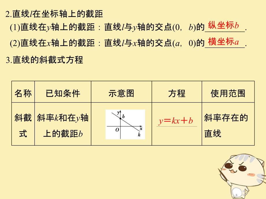 （浙江专用）2018版高中数学 第三章 直线与方程 3.2 3.2.1 直线的点斜式方程课件 新人教A版必修2_第3页