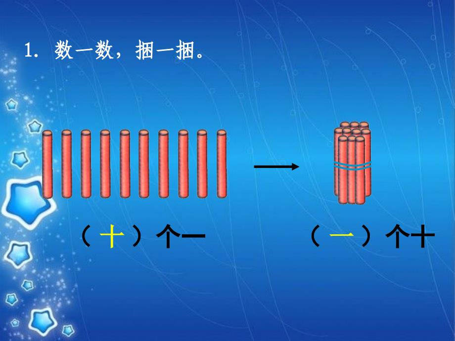 【北师大版】数学一年级上册：第7单元《捆小棒》_第3页