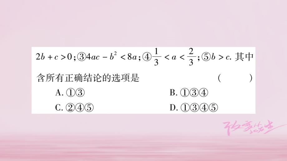 （达州专版）2018中考数学总复习 第三轮 压轴题突破 重难点1 选择题解题技巧课件_第4页