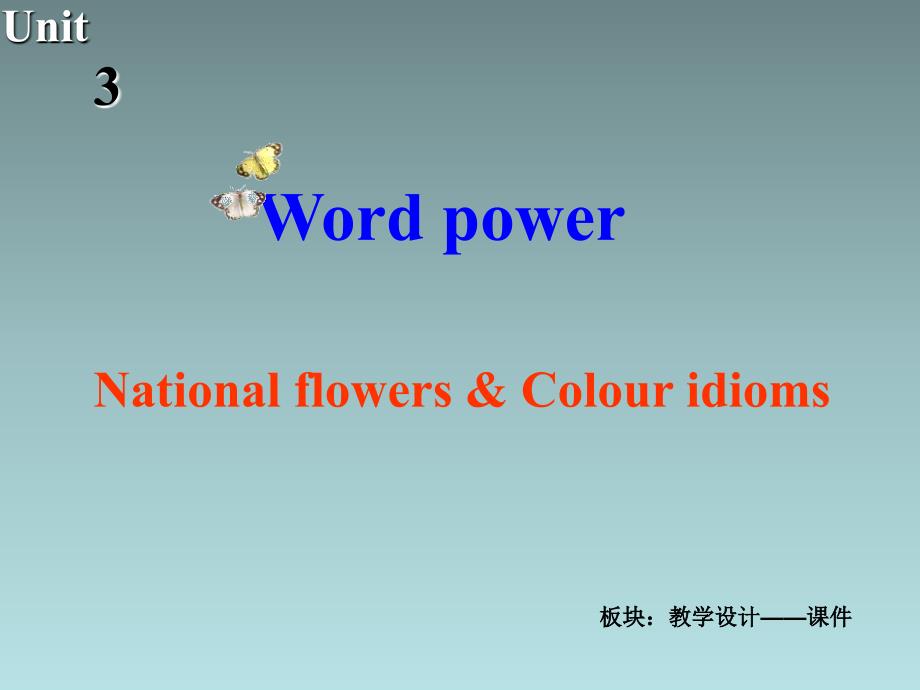 译林牛津版高中英语选修9课件：U3 Wordpower_第2页