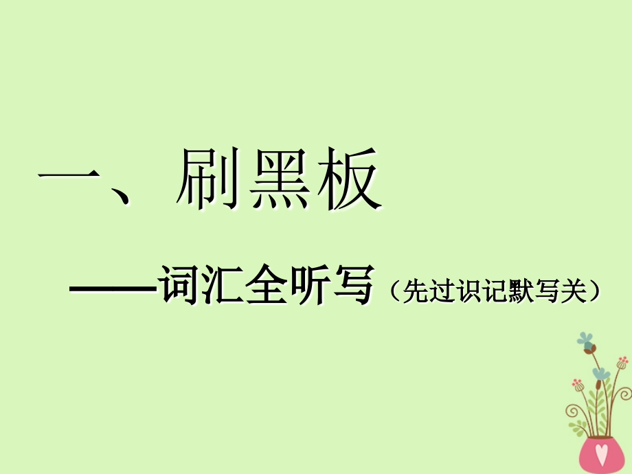 2018-2019学年高考英语一轮复习 Module 1 Small Talk课件 外研版选修6_第4页