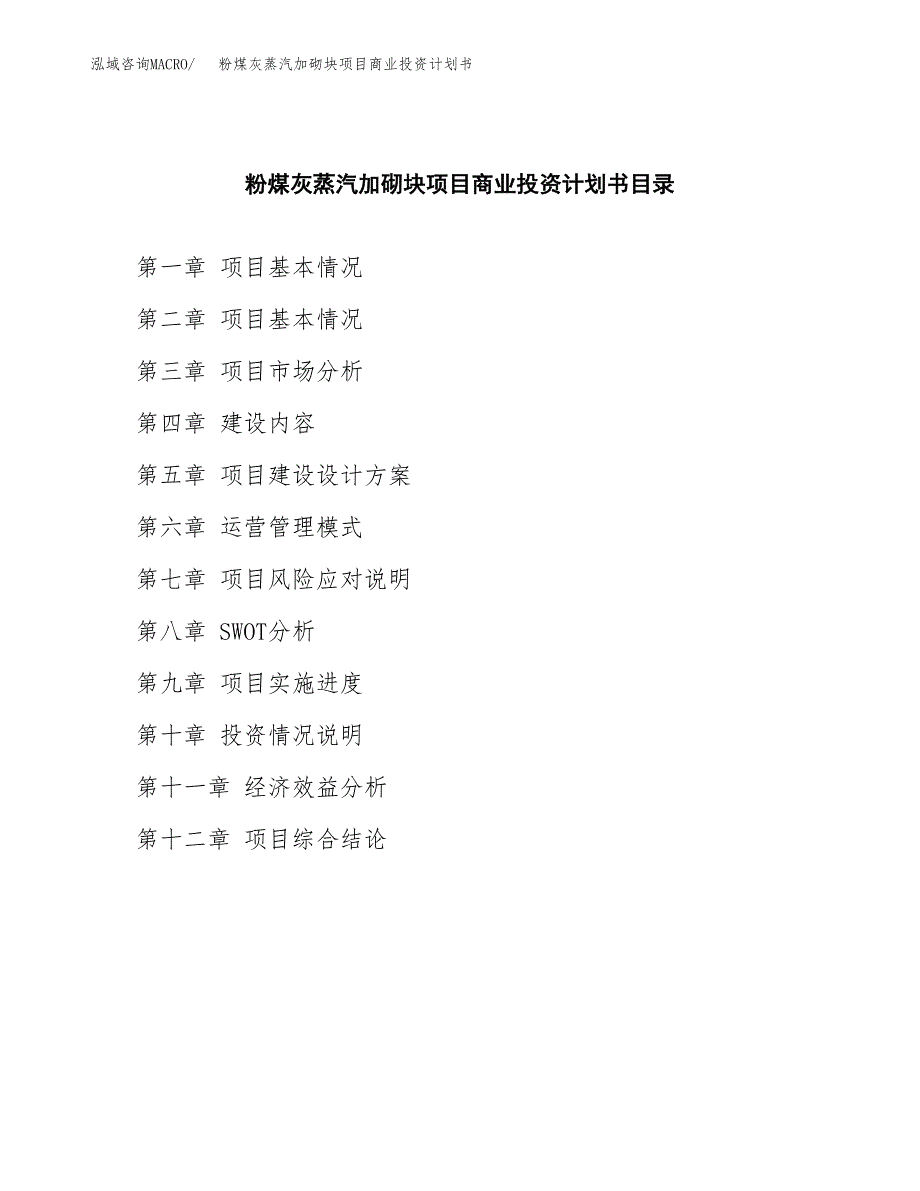 粉煤灰蒸汽加砌块项目商业投资计划书（总投资17000万元）.docx_第2页