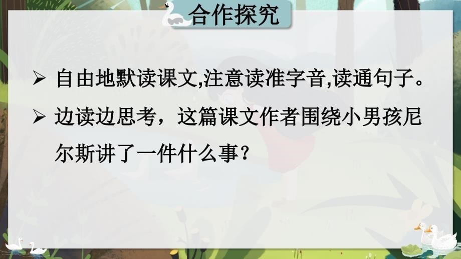 部编人教版六年级下册语文《6 骑鹅旅行记（节选）》PPT课件_第5页