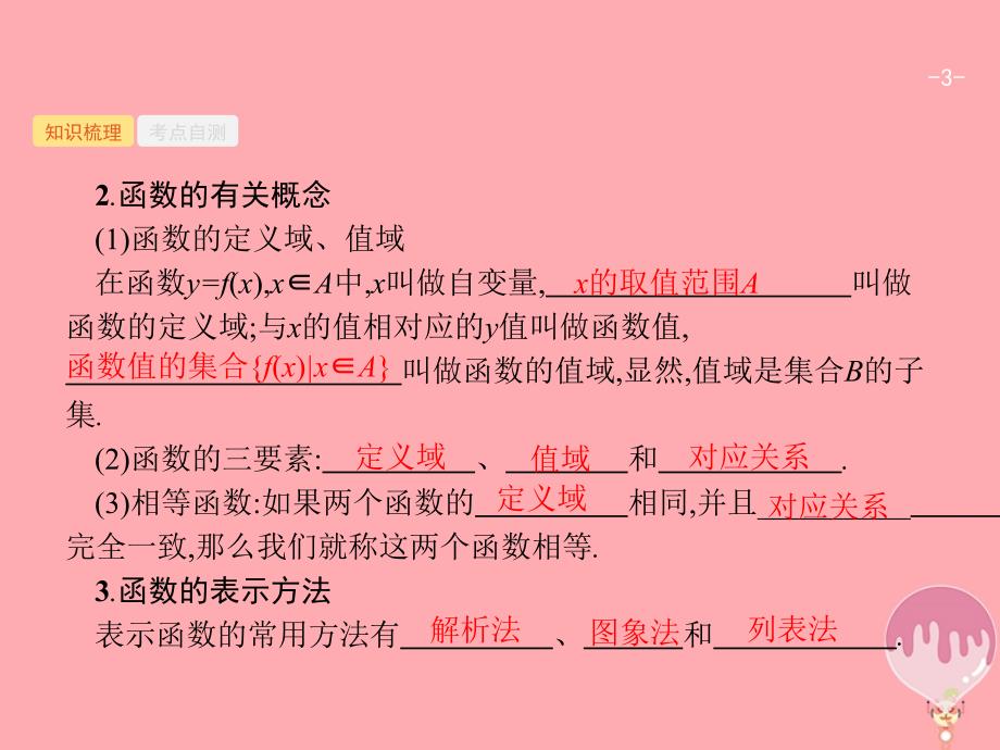 （福建专用）2018年高考数学总复习 第二章 函数 2.1 函数及其表示课件 理 新人教A版_第3页