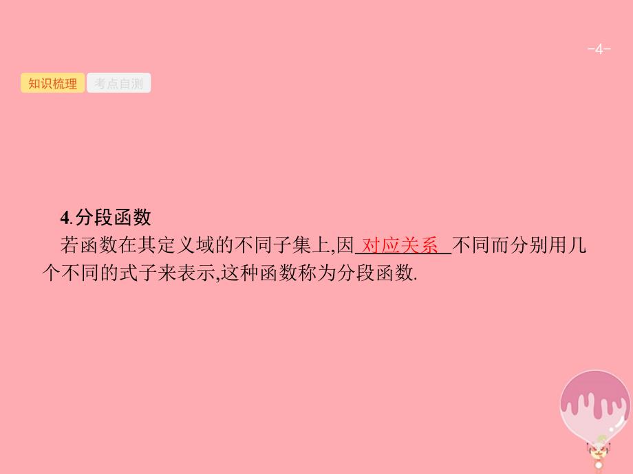 （福建专用）2018年高考数学总复习 第二章 函数 2.1 函数及其表示课件 理 新人教A版_第4页