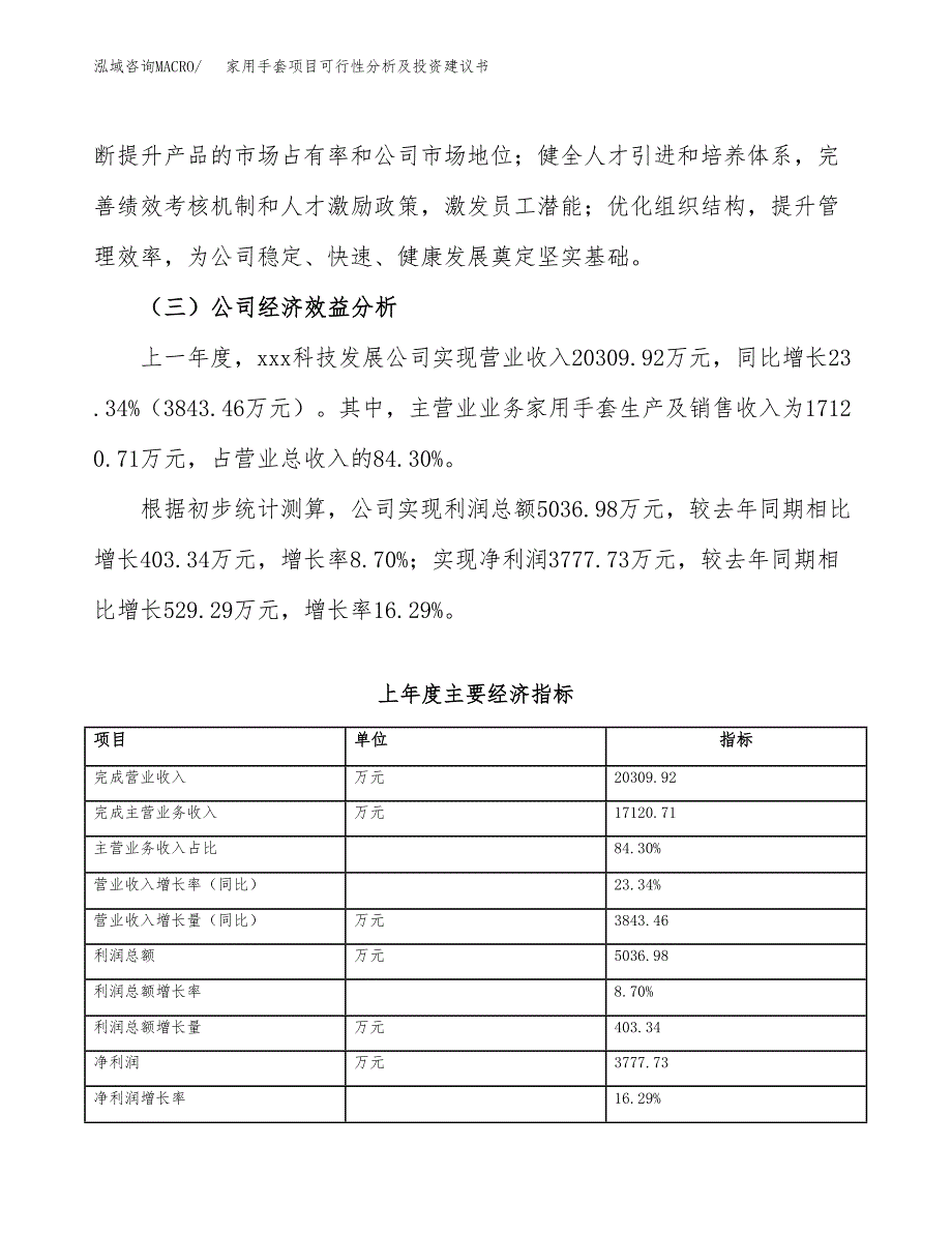 家用手套项目可行性分析及投资建议书.docx_第4页