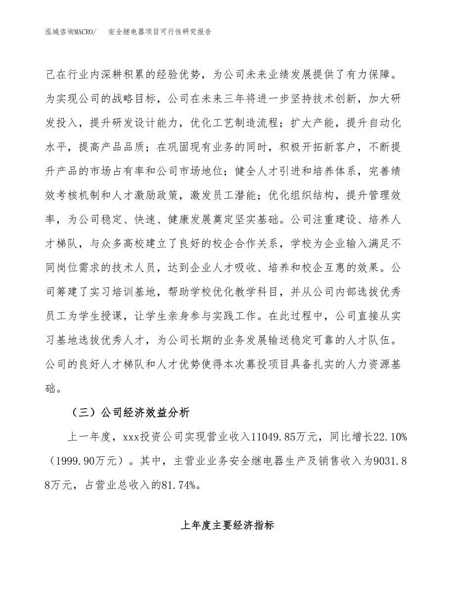 安全继电器项目可行性研究报告建议书.docx_第5页