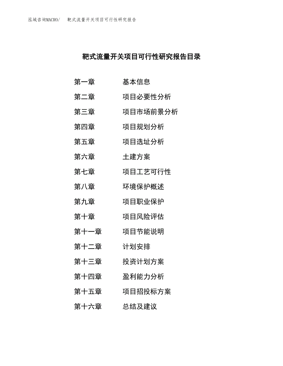 靶式流量开关项目可行性研究报告建议书.docx_第3页