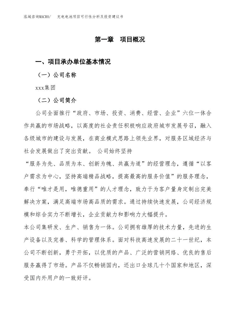 充电电池项目可行性分析及投资建议书.docx_第2页