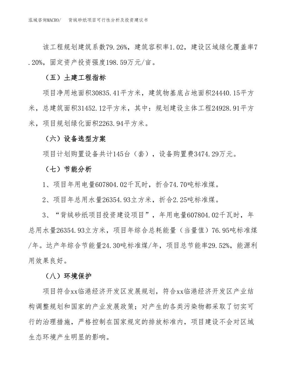 背绒砂纸项目可行性分析及投资建议书.docx_第5页