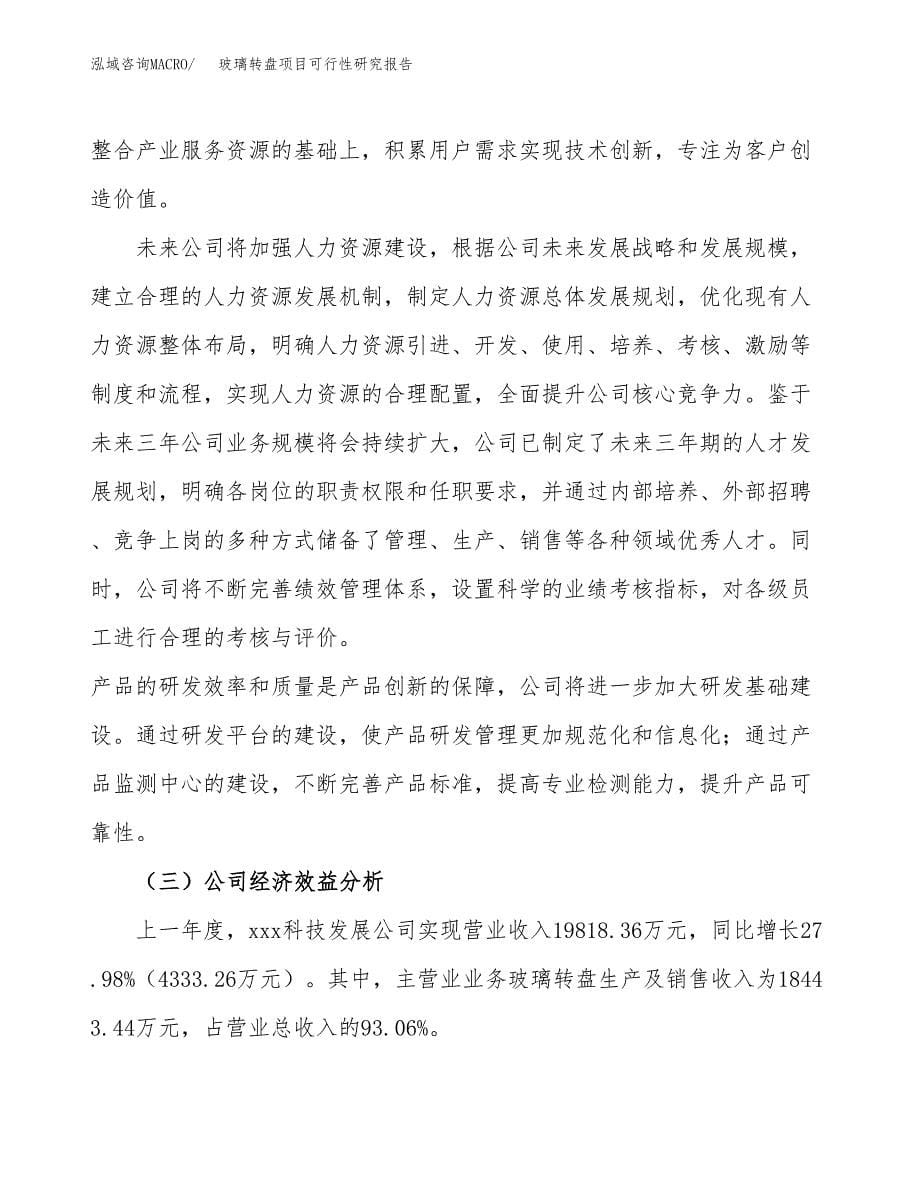 玻璃转盘项目可行性研究报告建议书.docx_第5页