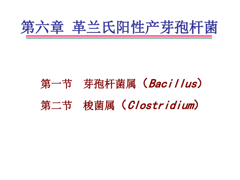 第六章革兰氏阳性产芽孢杆菌_第1页