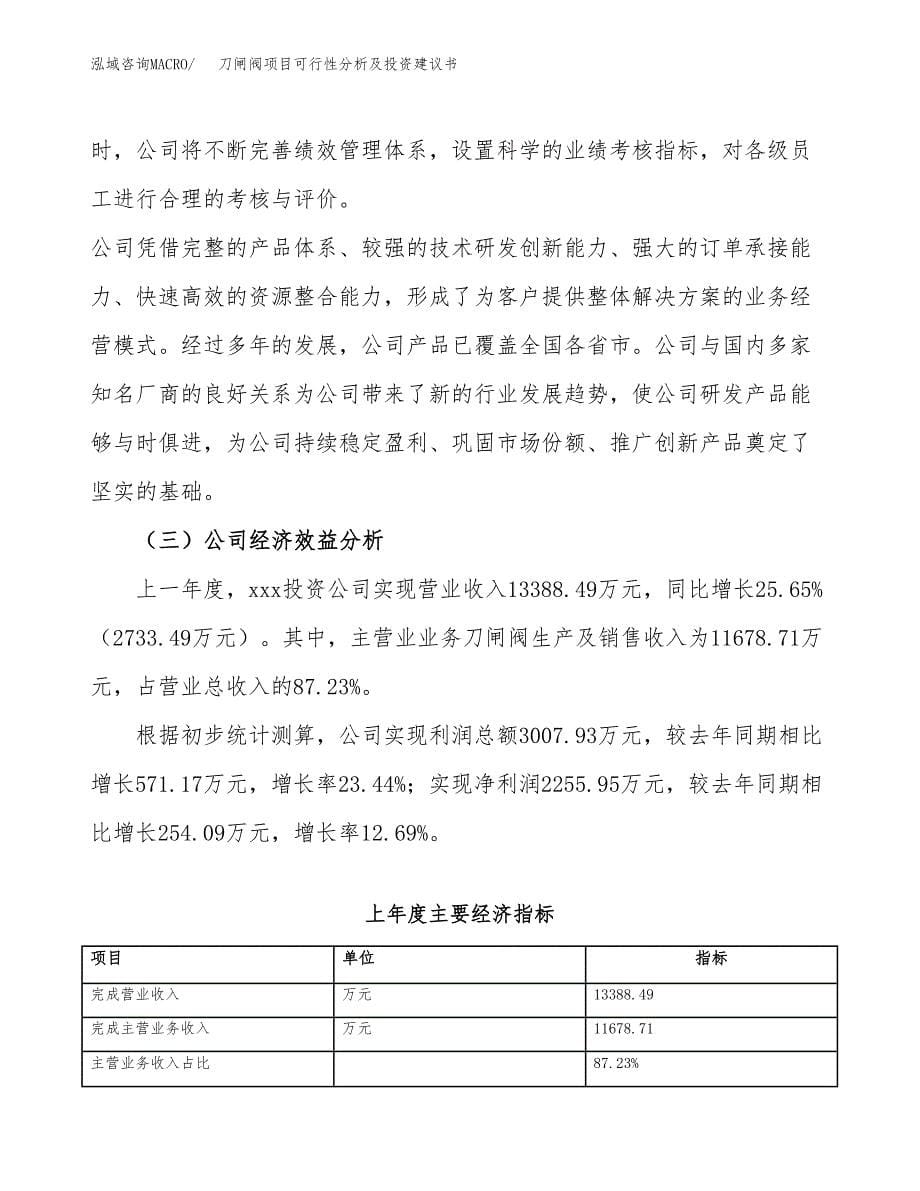 刀闸阀项目可行性分析及投资建议书.docx_第5页