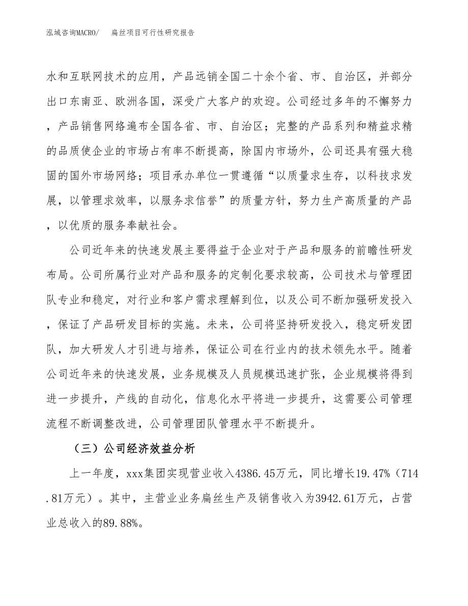 扁丝项目可行性研究报告建议书.docx_第5页