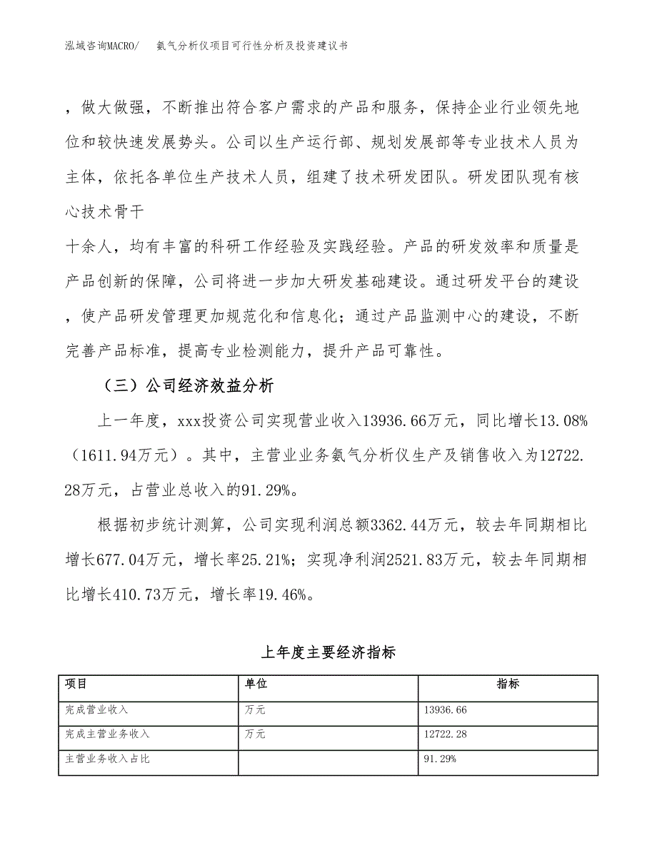 氨气分析仪项目可行性分析及投资建议书.docx_第4页