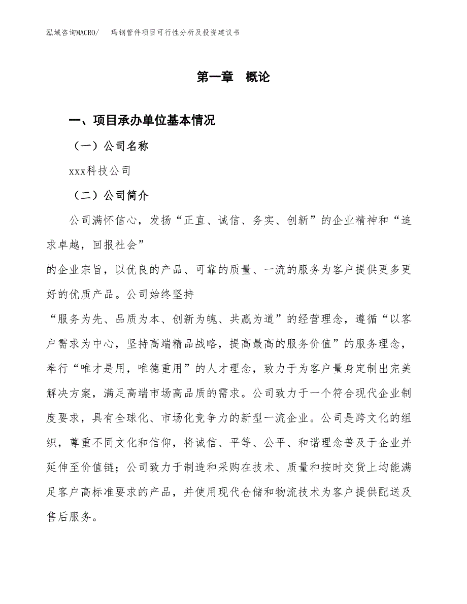 玛钢管件项目可行性分析及投资建议书.docx_第3页