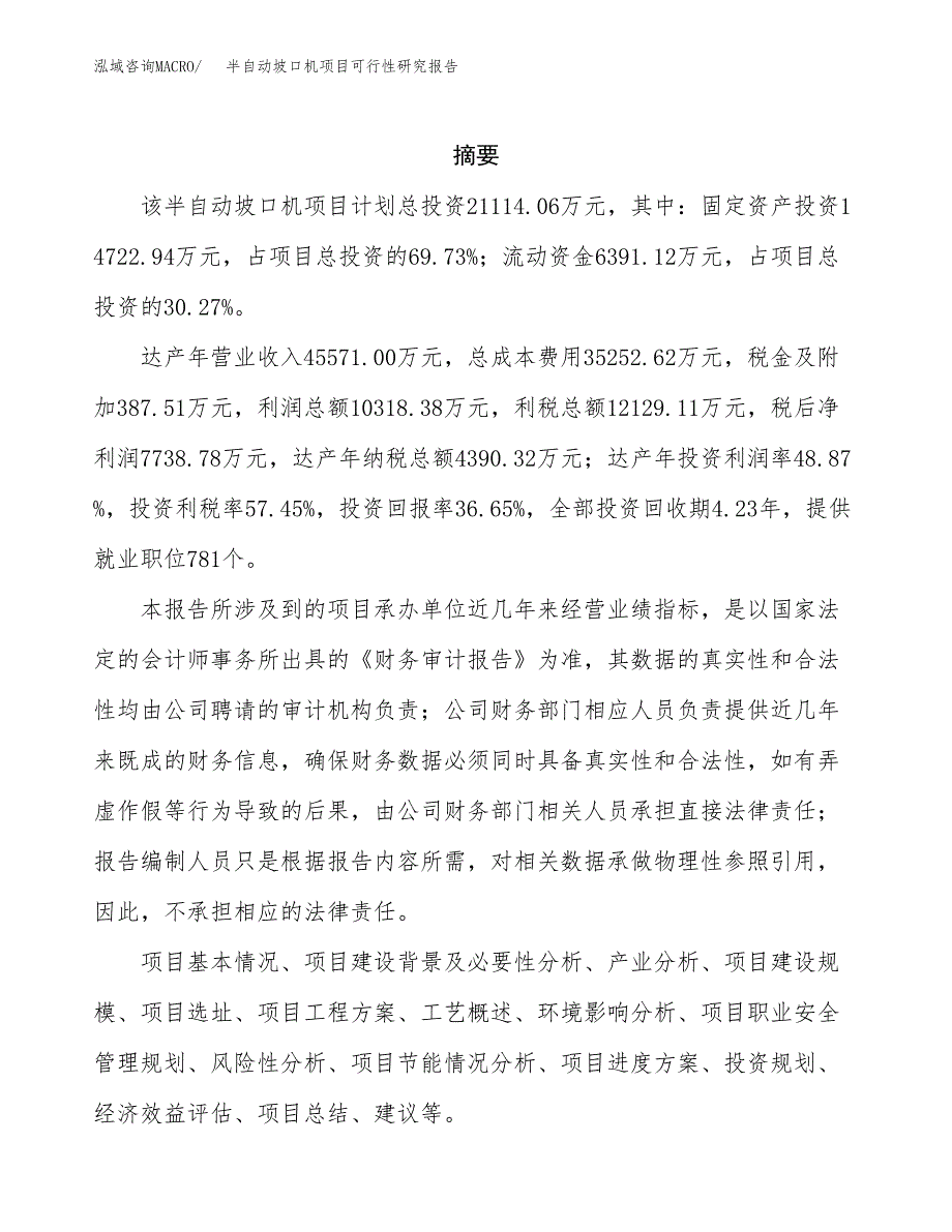 半自动坡口机项目可行性研究报告建议书.docx_第2页