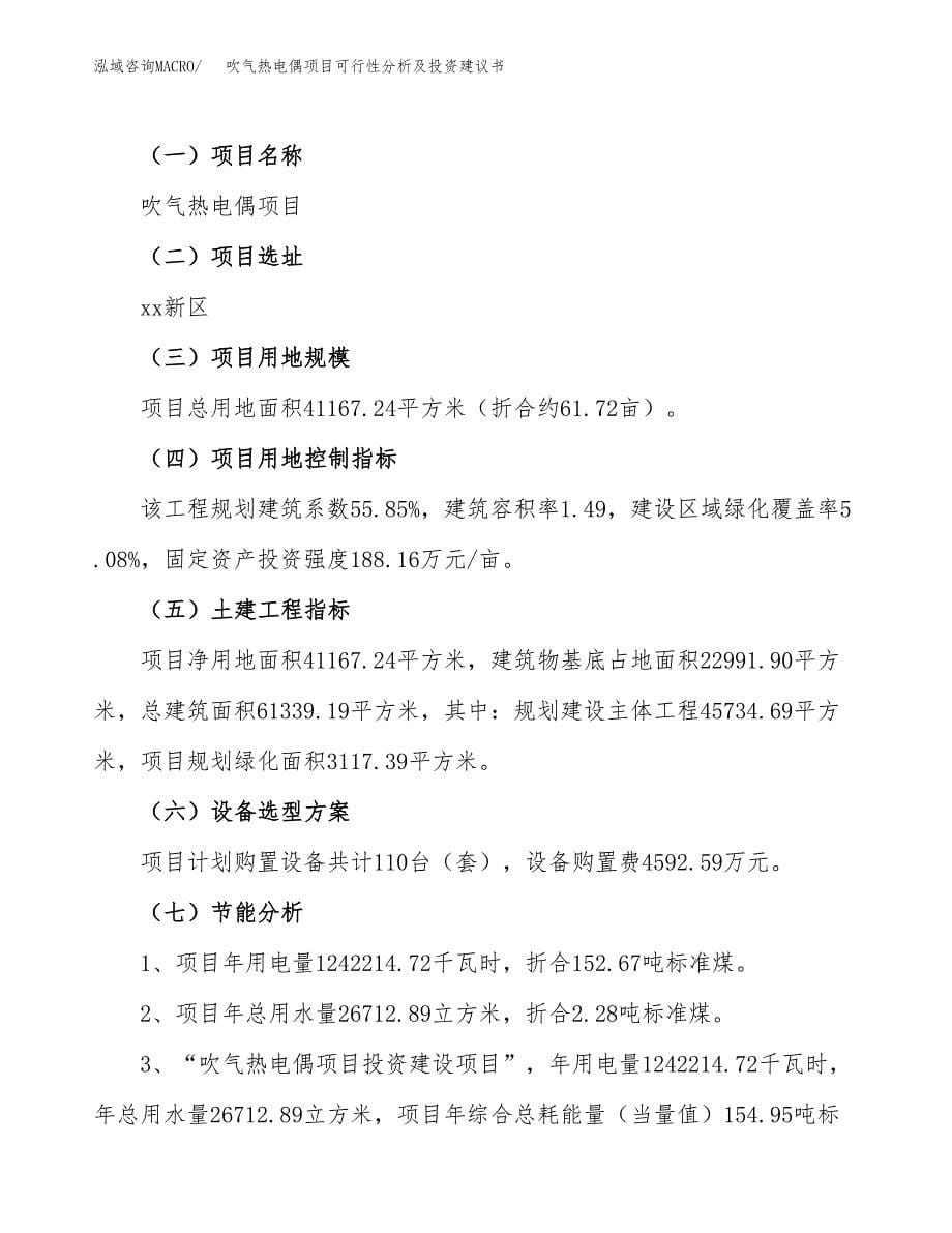 吹气热电偶项目可行性分析及投资建议书.docx_第5页