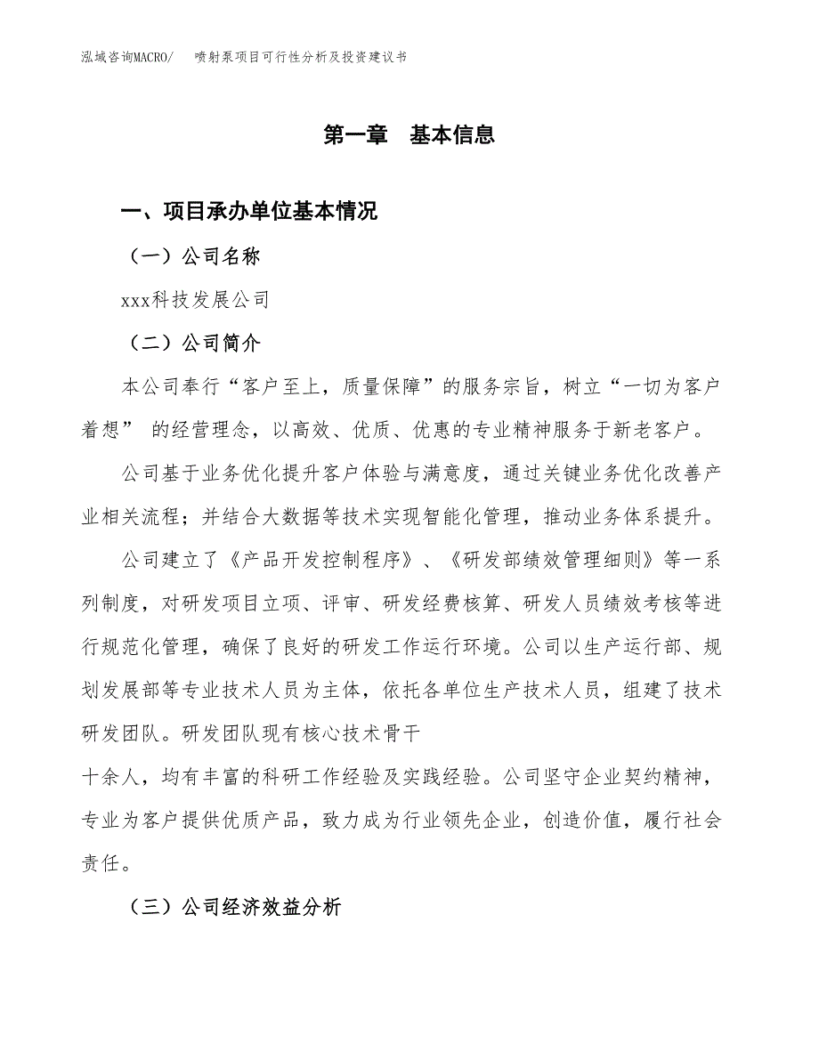 喷射泵项目可行性分析及投资建议书.docx_第3页