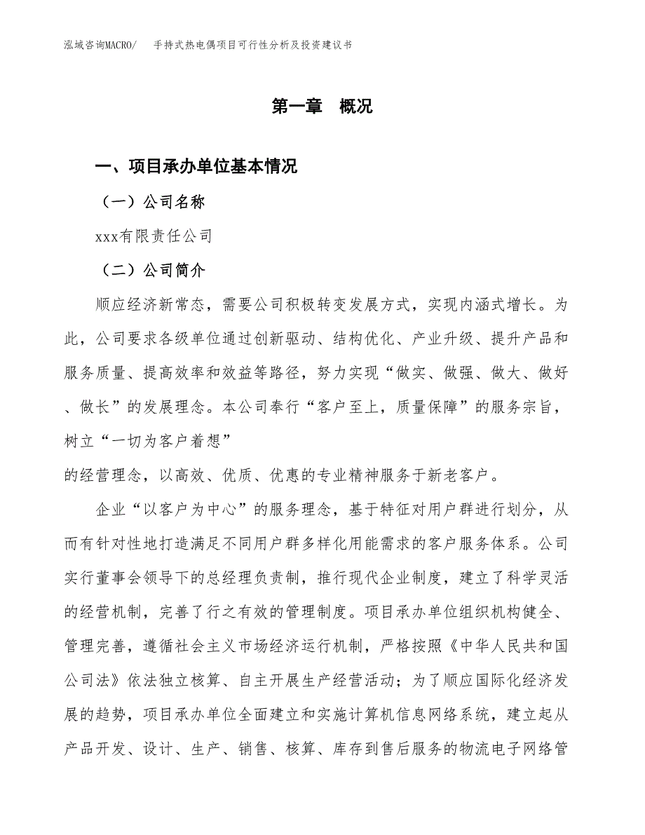 手持式热电偶项目可行性分析及投资建议书.docx_第3页