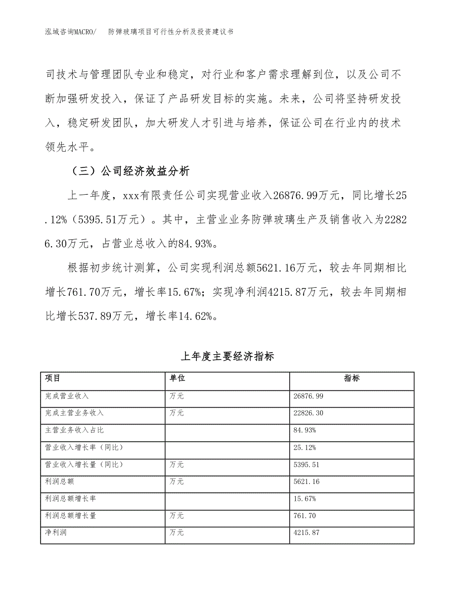 防弹玻璃项目可行性分析及投资建议书.docx_第4页