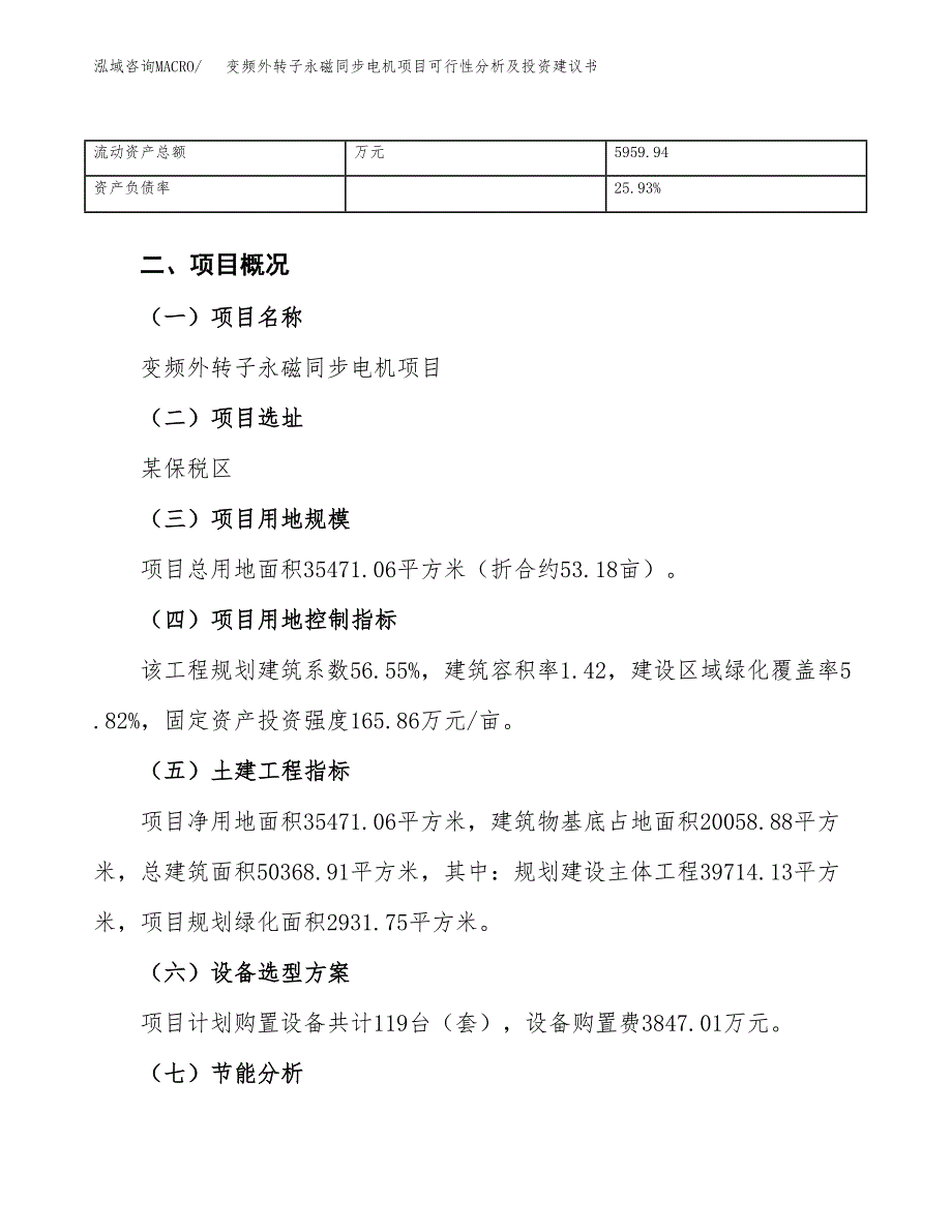 变频外转子永磁同步电机项目可行性分析及投资建议书.docx_第4页