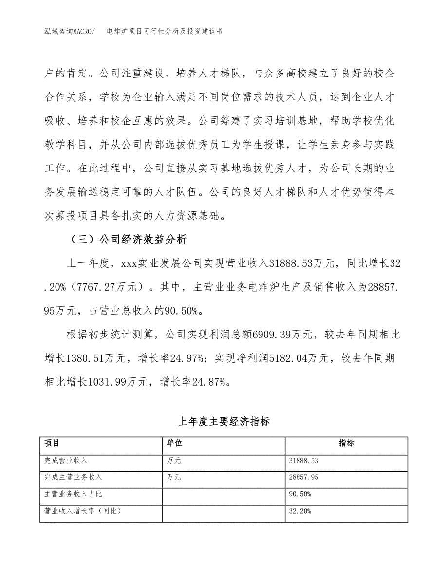 电炸炉项目可行性分析及投资建议书.docx_第5页