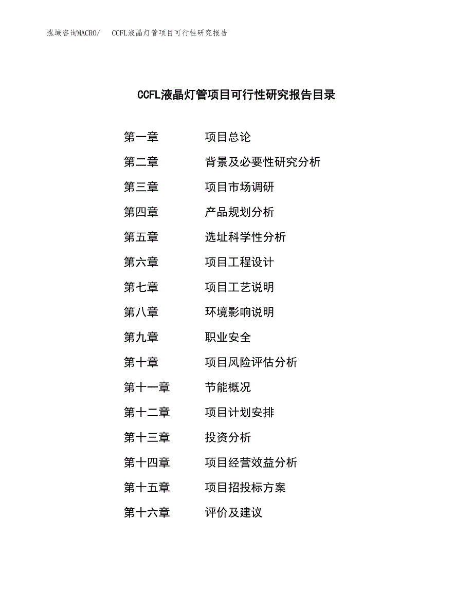 CCFL液晶灯管项目可行性研究报告建议书.docx_第4页