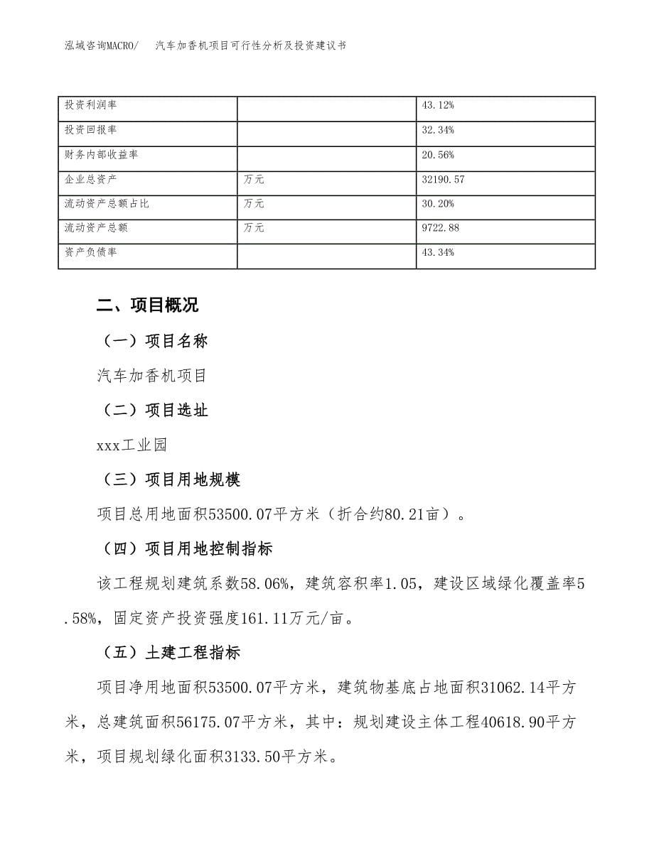 汽车加香机项目可行性分析及投资建议书.docx_第5页