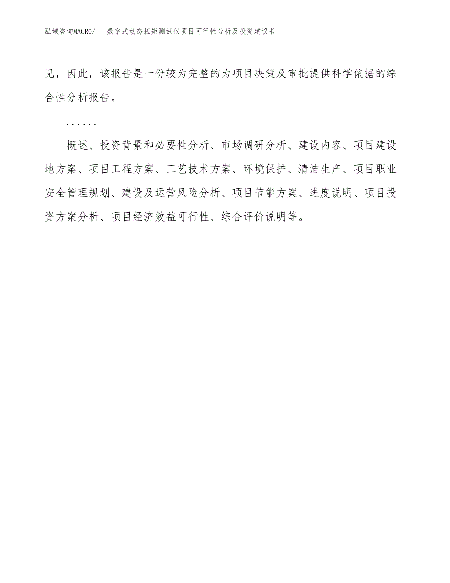 数字式动态扭矩测试仪项目可行性分析及投资建议书.docx_第2页