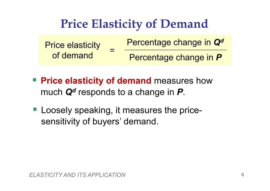 CHAPTER 5 Elasticity and its Application PRINCIPLES OF Economics N. Gregory Mankiw_第5页